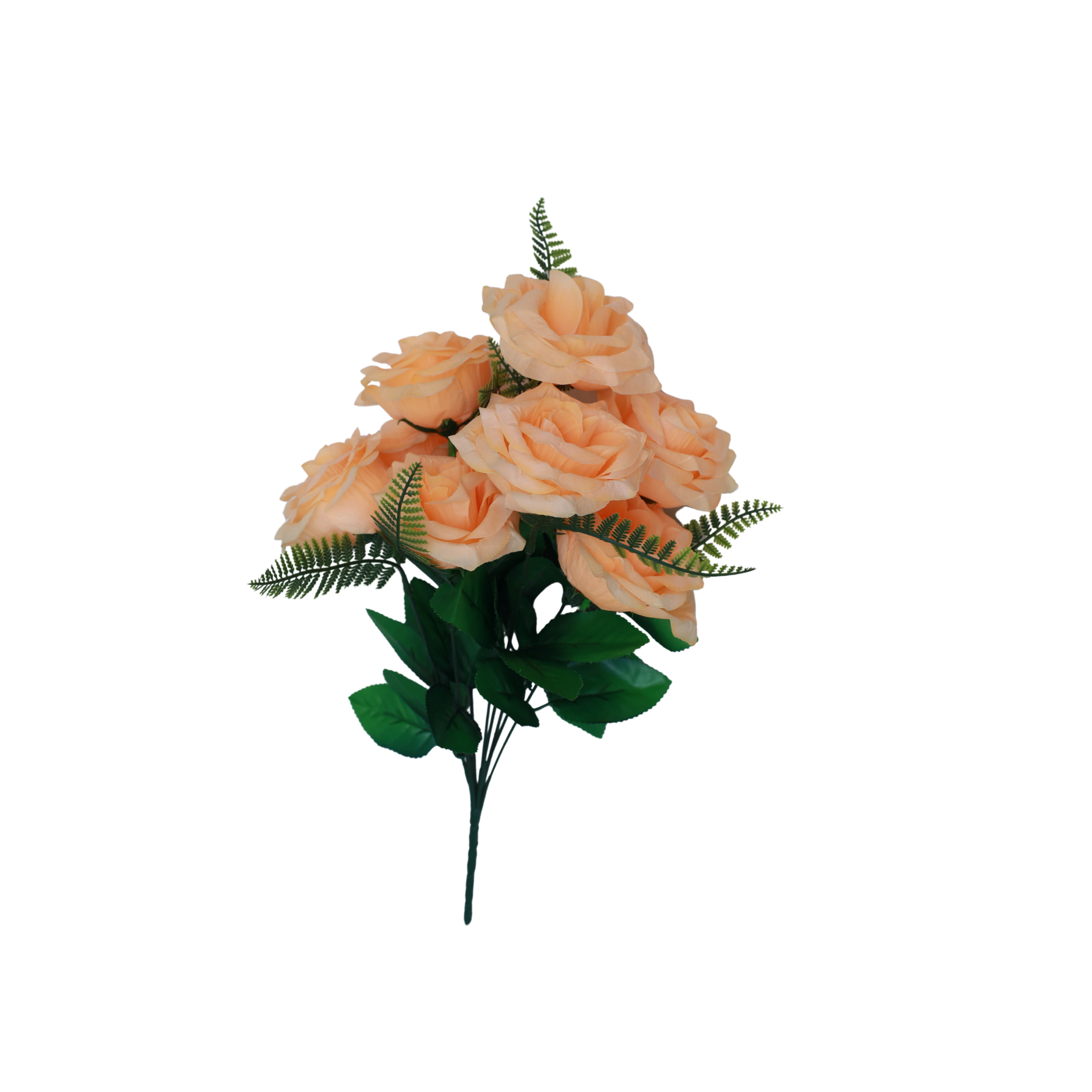 Artificial Bloomverra Paper Rose Bunches | Artificial Flowers Bouquet |  Lifelike Silk Fake Flower with Stems | for Home Table Centerpieces | Wedding, Party & DIY Bridal Floral Arrangements — view 4